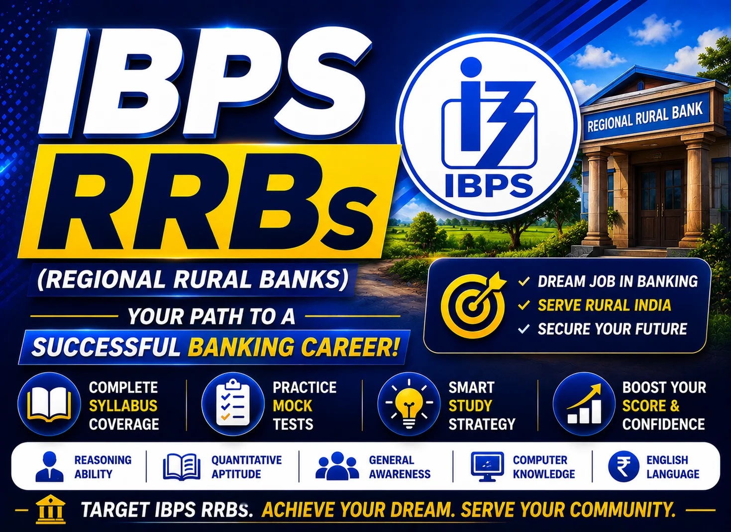 IBPS RRBs (REGIONAL RURAL BANKS)